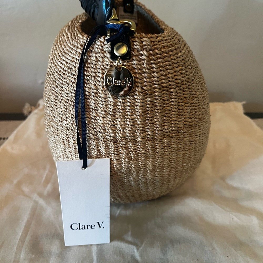 Clare V Natural Woven  Bag - Picture 3 of 10